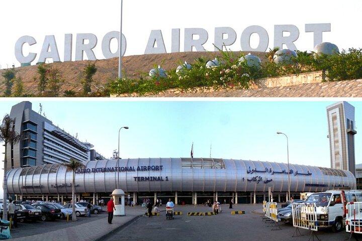 Kairo eller Giza Transfer från flygplatsen till hotellet eller vice versa