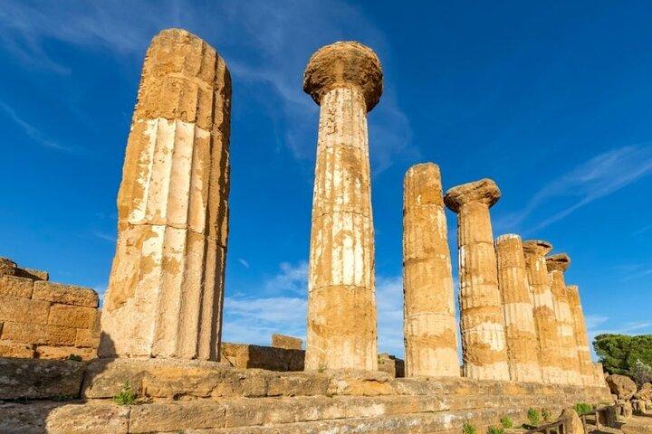 Visite guidée privée de la Vallée des Temples / Prise en charge à Palerme