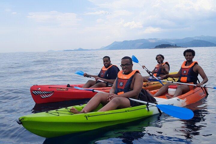 Tour in kayak mattutino zen con Mario