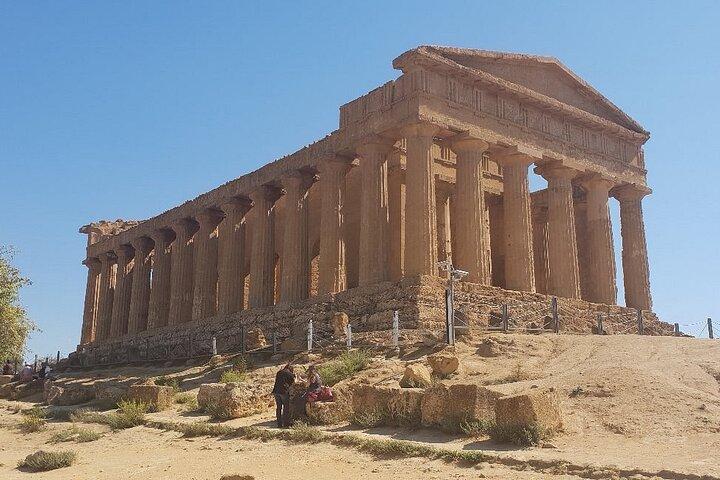 Visite guidée privée de la Vallée des Temples / Prise en charge à Palerme
