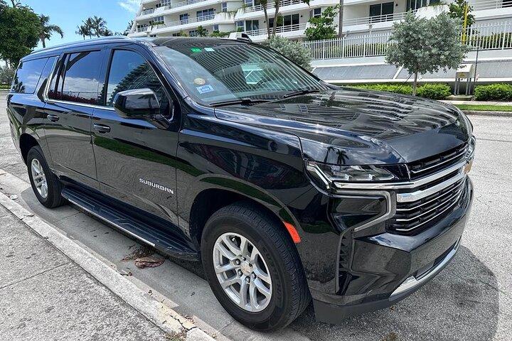 SUV Desde el Puerto de Miami hasta el Aeropuerto de Miami / Hotel Hasta 5pax