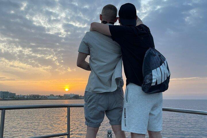 3-stündige Sunset Cruise ab Protaras mit Obst & Champagner