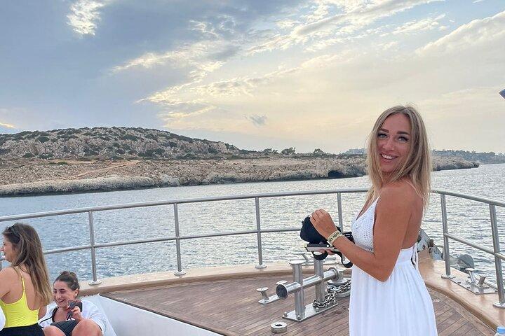 3-stündige Sunset Cruise ab Protaras mit Obst & Champagner