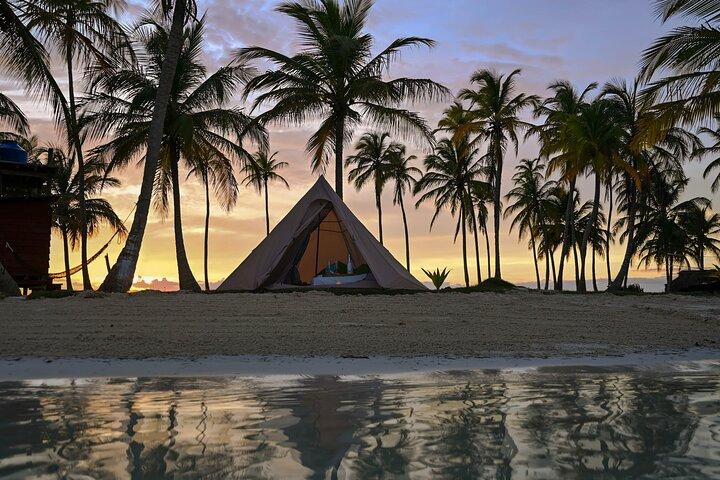 Romantisk camping på San blas-øerne