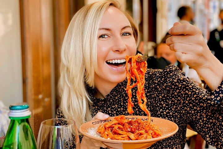 Abendlicher gastronomischer Spaziergang durch Trastevere
