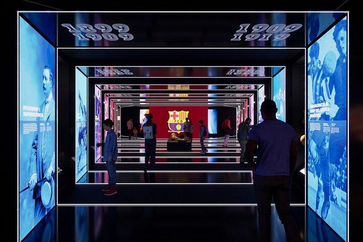 Camp Nou Immersive Tour F.C. Bilhete do Museu de Barcelona