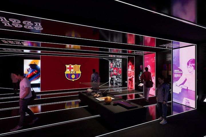 カンプ・ノウ没入型ツアーFCバルセロナ博物館チケット