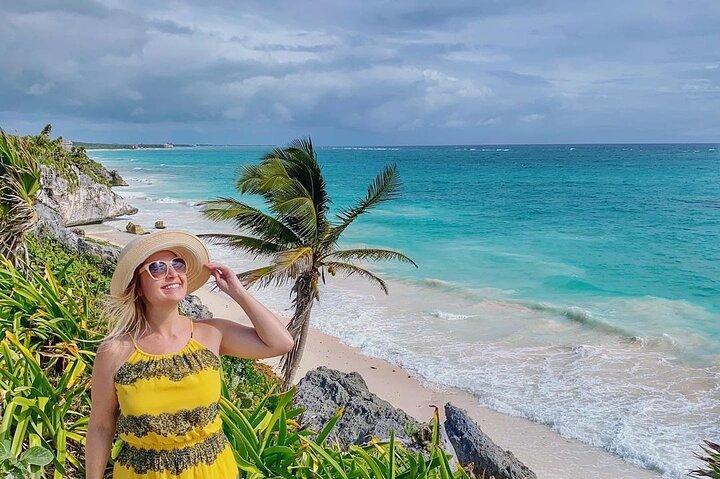 Tulum 4x1. Tulum, COBA, cenote y Playa Del Carmen, con almuerzo.