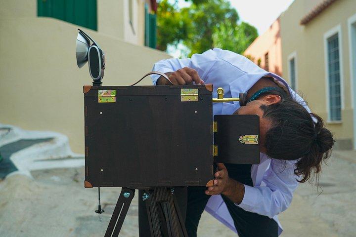ストラトノスのボックスカメラでプライベートヴィンテージ写真撮影