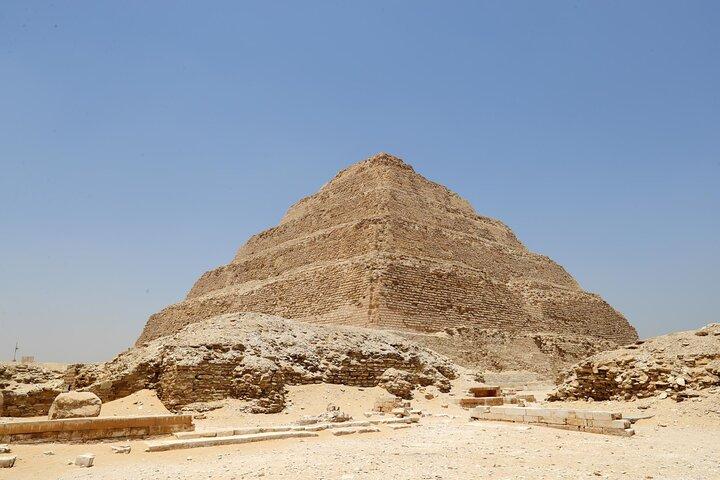 Giza Pyramids Sphinx Sakkkara och Memphis