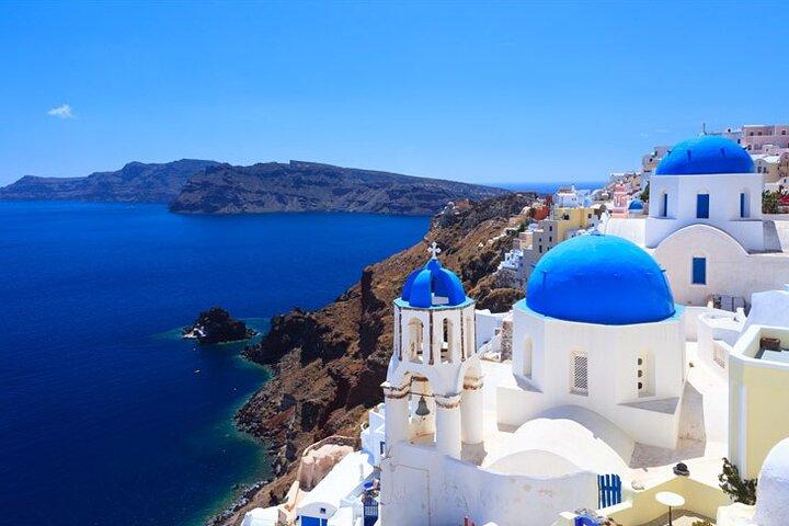 4h tour privado dos pontos turísticos de Santorini