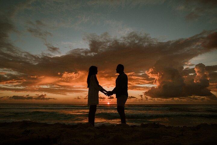 Uw fotosessie bij zonsopgang in Cancun