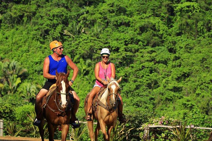 Horseback riding in the mountains of Puerto Vallarta
