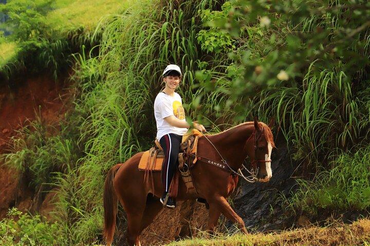 Horseback riding in the mountains of Puerto Vallarta