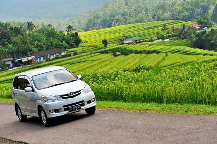 Aluguer de carro privado com motorista em Bali - Tour de dia completo personalizável