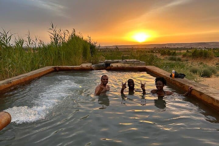 Overnight Camp Bahariya Oasis A Hidden Gem white and black Desert