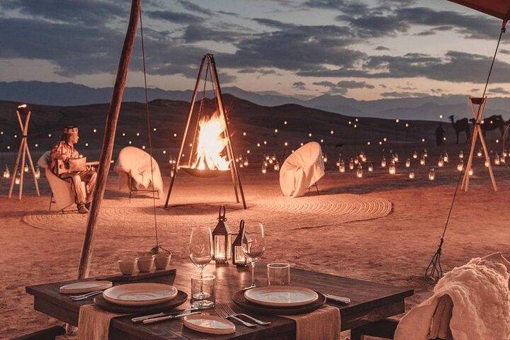 Agafay Desert Quad Bike, Camel Ride & Dinner Show da Marrakech