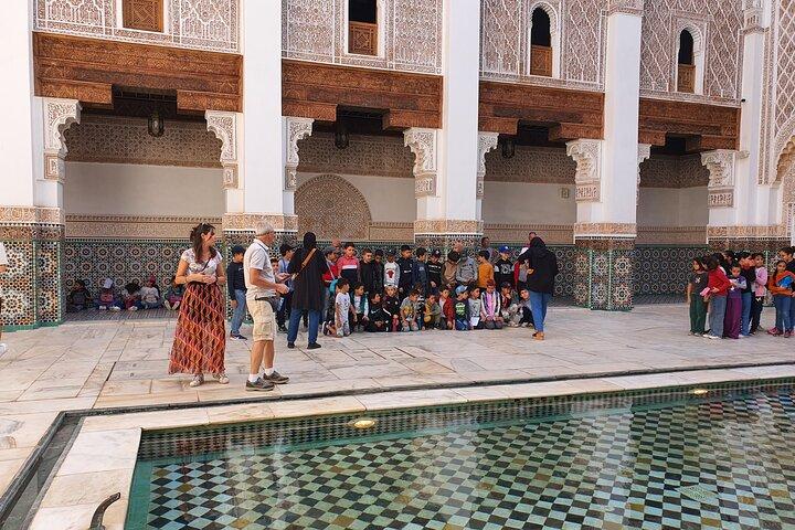 Recorrido a pie histórico privado en Marrakech