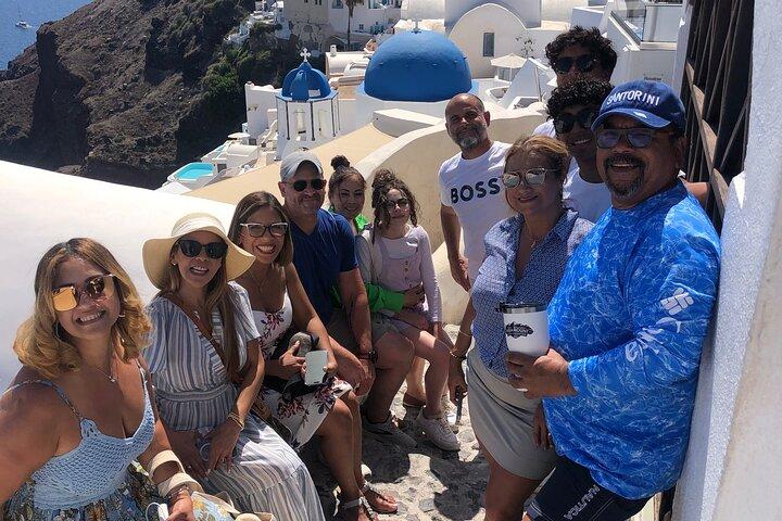 Tour privado de medio día Santorini