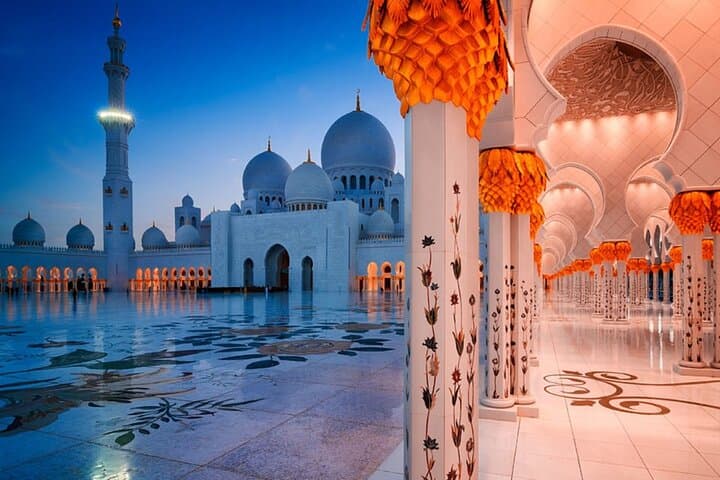 Abu Dhabi - Sheikh Zayed Grand Mosque Tour In A Private Vehicle