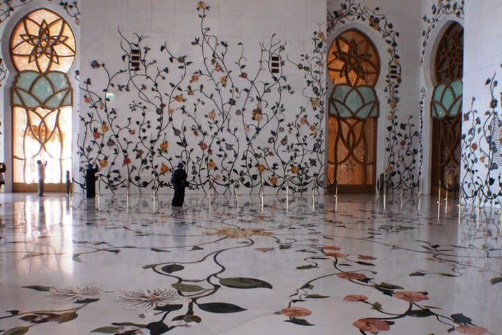 Abu Dhabi - Sheikh Zayed Grand Mosque Tour In A Private Vehicle