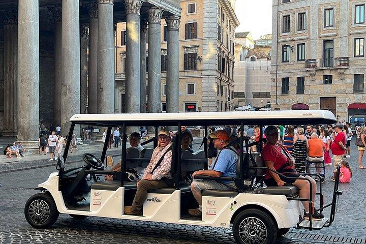 Best of Rome By Golf Cart – Local Guide Or Driver Option