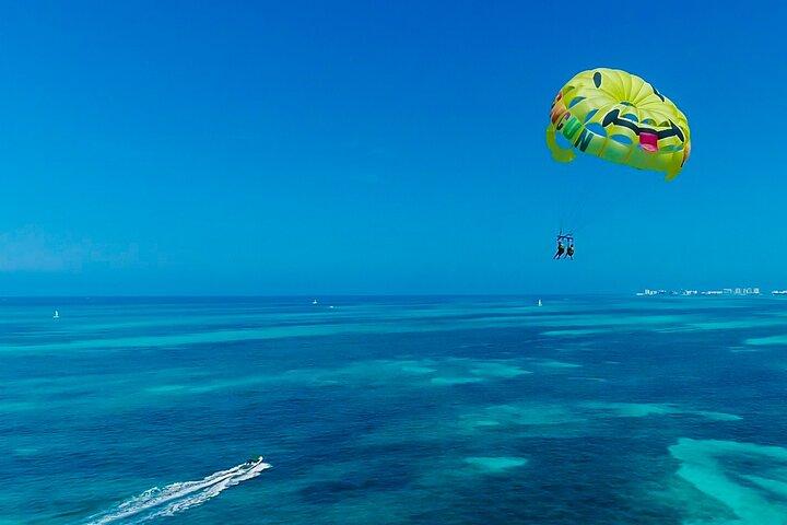 2 em 1 Parasail Cancun e Jet ski