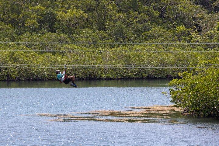 Extremes Zip-Line-Abenteuer in der Mahogany Bay