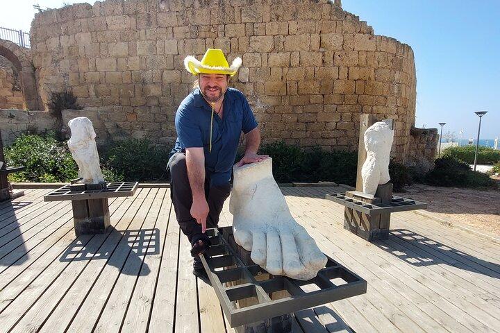 Soleil, mer et histoire: visite privée à la découverte de Tel Aviv et de Césarée