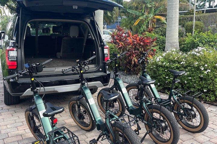 4時間ファミリーバンドル電動自転車レンタルフォートローダーデール