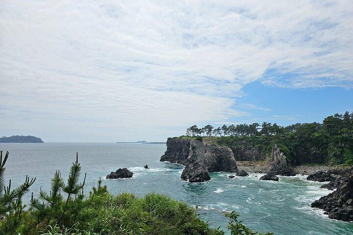 Tour privato in taxi dell'isola di Jeju-ovest e sud di JEJU