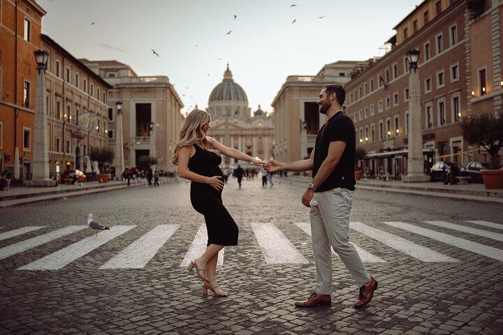 Sesión de fotos profesional en Roma.