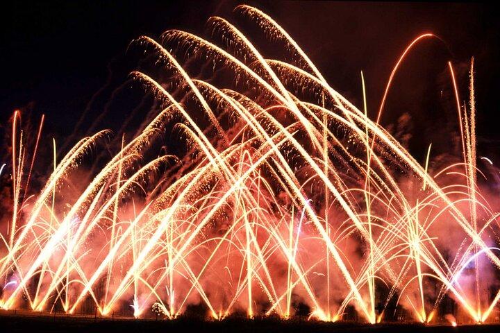 Express-Shuttle zu den Butchart Gardens und Samstag Feuerwerk