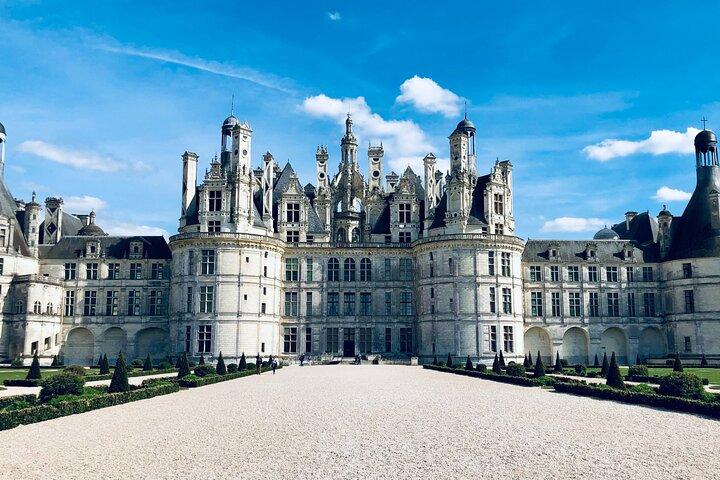 Privater Besuch des Schlosses Chambord und exklusive Weinprobe von Tours