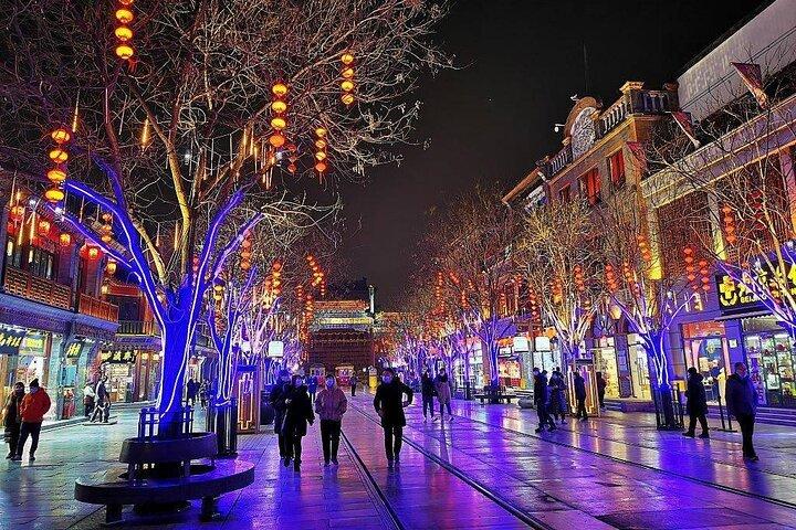 Beijing Private Night Walking Tour: Qianmen Street, Tian'ammen Square and Wangfujing Street