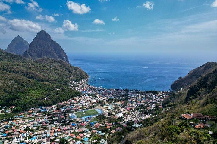 St.Lucia Experience : modderbad, waterval, strandontsnapping en lunch