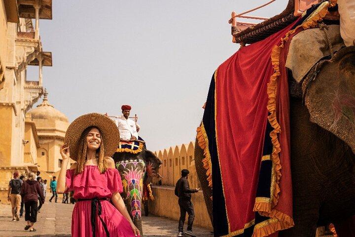 Härlig privat heldagstur i Jaipur med guide