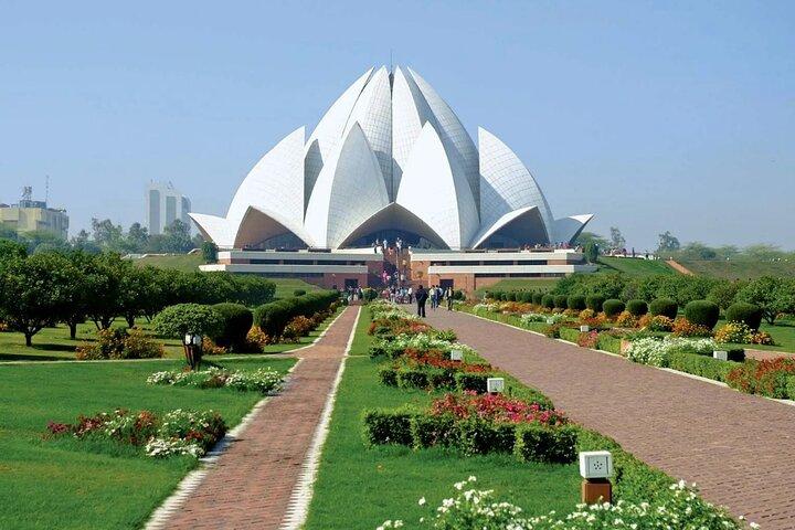 Sightseeingtour door Oud en New Delhi
