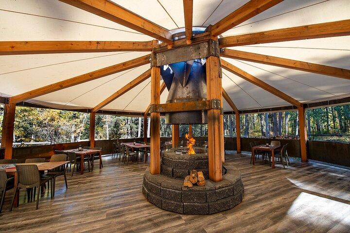 Planwagenfahrt in Banff mit Western Cookout