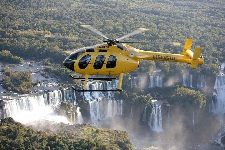 Heldagstur i Iguassu med helikoptertur i Iguassu Falls