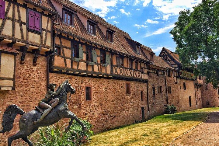 Middeleeuwse Elzas en wijnproeverij uit Colmar