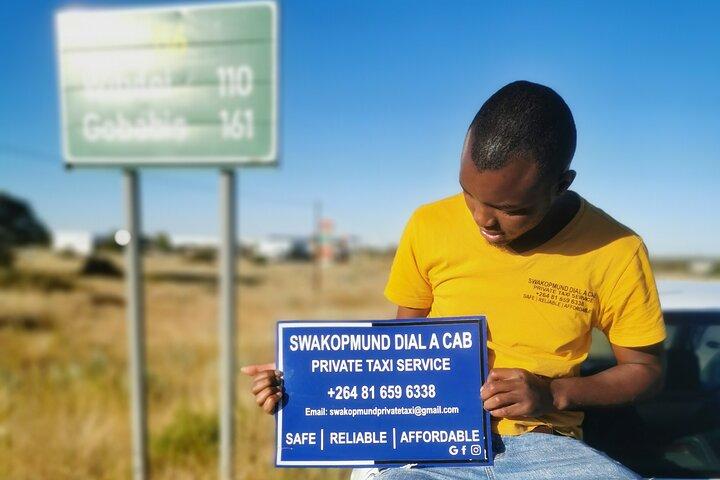 Swakopmund and Walvisbay Airport and Private Taxi Services