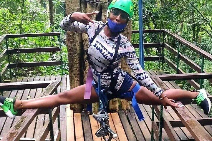 Zipline Canopy, passeio a cavalo e experiência de cruzeiro de catamarã