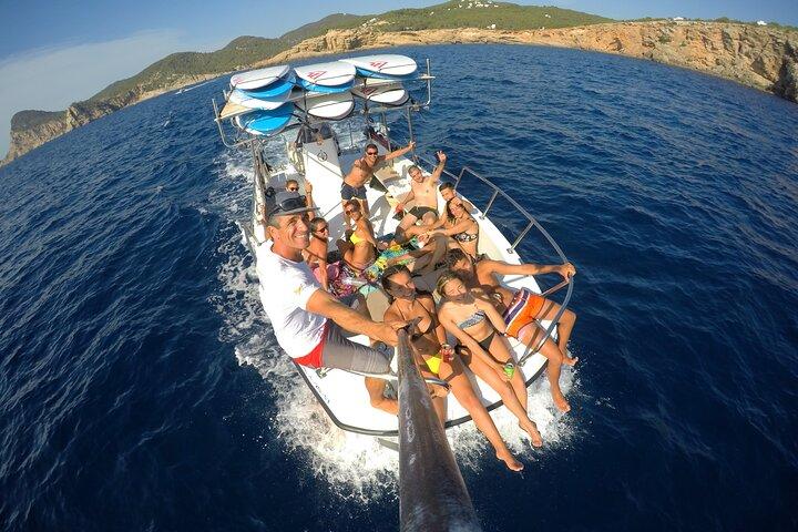 3 Horas de Barco com Paddle Surf Course, Snorkel e muito mais