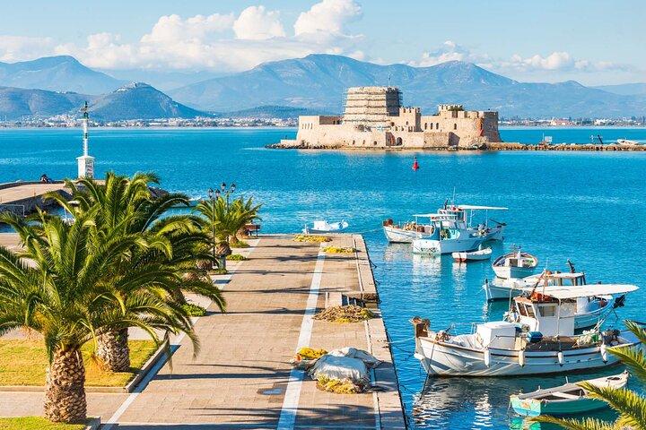 Tour privato di un'intera giornata Micene, Nafplio ed Epidauro
