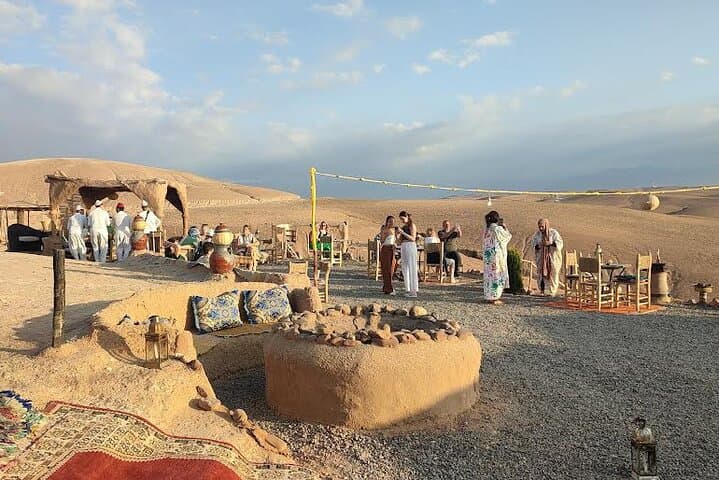 Marrakech: Agafay Desert Tour with Quad, Camel Ride & Dinner