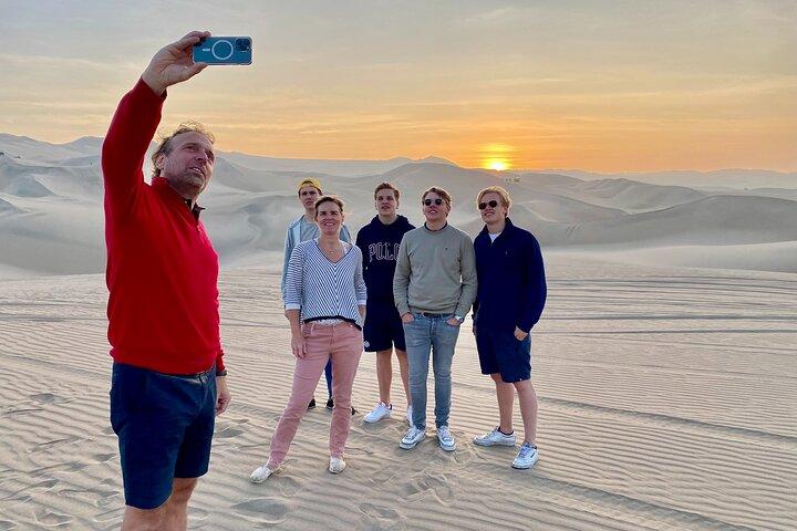 Volledige dag Nazca-lijnen (geogliefen) + Huacachina-oase (sandboarden)