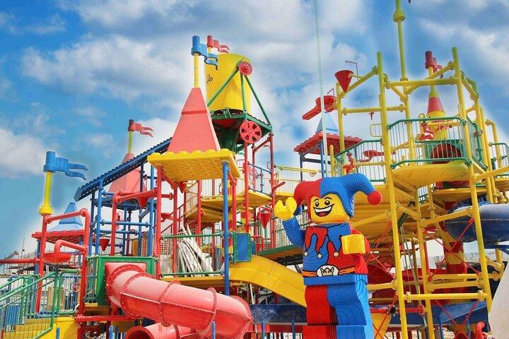 Dubai Motiongate & Legoland Water Park Billet med Pick and drop