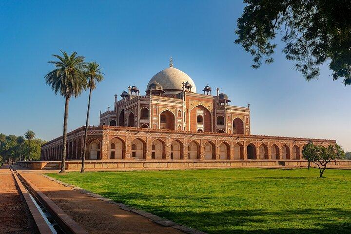 Halvdagstur til Qutb Minar, Humayun Tomb og Agrasen Ki Baoli