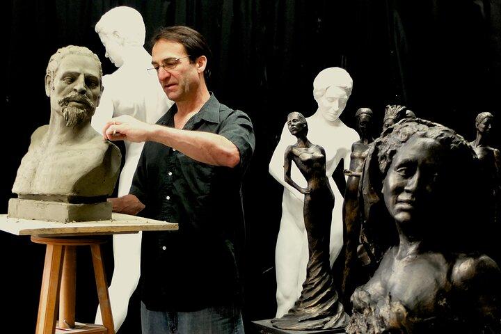 5 ochtenden sculptuur in klei begeleide workshop